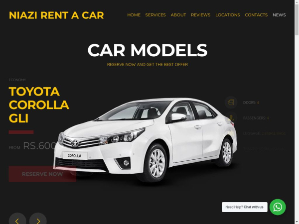 niazirentacar.com.pk